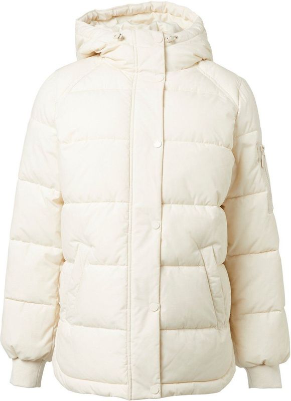 comma - Outdoor-Jack - Gewatteerde Jas - Katoenmix - Met Capuchon