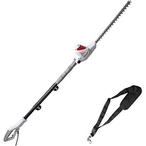 MKSS® Telescopische Snoeischaar - Mini Kettingzaag - Heggenschaar - Takkenschaar - Takkenzaag - Elektrische Snoeizaag met Accu - Zwart met Wit