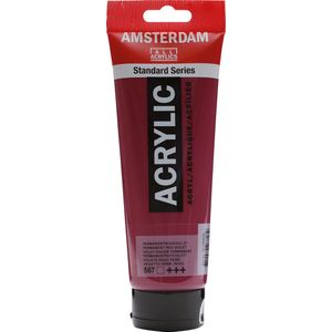 Acrylverf - 567 Permanentroodviolet - Amsterdam - 250 ml