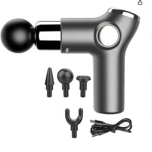 Mini Electric Fascia Massage Gun | Black Color |