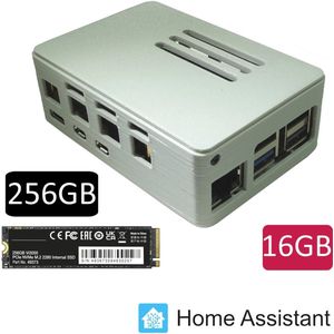 Raspberry Pi 5 16GB met NVMe SSD en Home Assistant