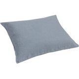 Yumeko kussensloop gewassen linnen dusk blauw 60x70 - Biologisch & ecologisch - 1 stuk