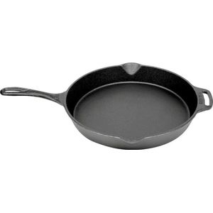 Valhal Outdoor Skillet / Koekenpan met steel - gietijzer, diameter 30cm - VH30