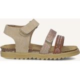 DEVELAB - Sandalen - Taupe - Leer