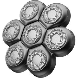 Reservemeskop voor kaal scheerapparaat - 7 ringen - nat en droog scheren - heren