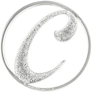 Zilveren Letter C Cover Munt van MY iMenso 33-1374-C