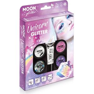 Moon Creations Glitter Makeup Moon Glitter - Unicorn Glitter Kit Multicolours