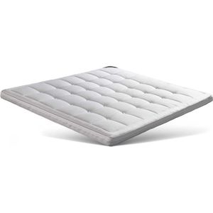 Topper 160x200 - Koudschuim - Caresse 625 - 7 cm dik - Anti allergisch