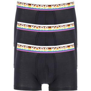 Michael Kors lage heren boxers kort (3-pack) - zwart - Maat: S