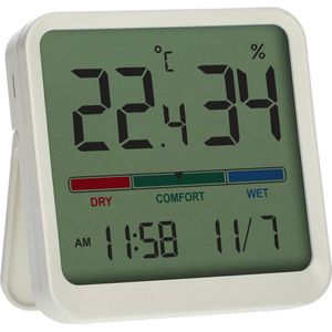 Elektronische binnenthermometer, wit