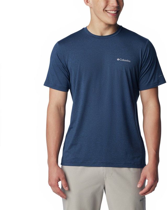 Columbia Tech Trail™ Ii T-shirt Met Korte Mouwen Blauw L Man