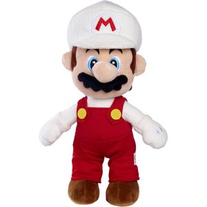 Super Mario - Brandweerman Mario - Nintendo - 30cm - Knuffel - Pluche