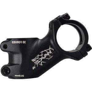 MTB stuurpen 318 35 graden 60 mm - korte stuurpen voor fietsen - lichtgewicht zwart