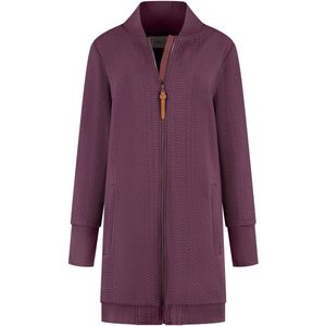 MGO - Rosan - Halflang Outdoorvest - Paars - Fleece