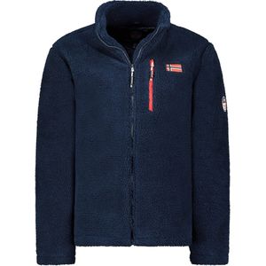 Geographical Norway Teddy Vest Gevoerd Heren Blauw Umberto - XXL