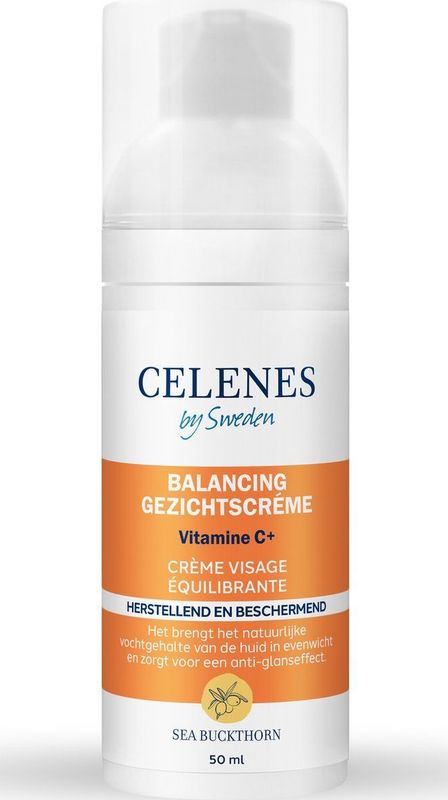 Gezichtscrème - Diep Hydratatie - Vitamine C - Duindoornextract