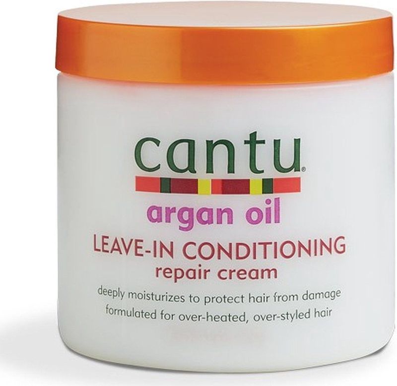 CANTU - Shea Butter Leav-In Cond Cream - Haarconditioner - 453 g
