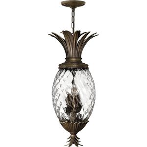 Bohemian Hanglamp - Steady Lighting - Metaal - Bohemian - E14 - L: 31.8cm - Voor Binnen - Woonkamer - Eetkamer - Brons