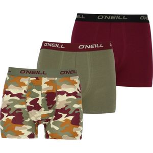 O'Neill - 3-Pack Boxershorts - Maat:XXL - Camo en Kleuren -