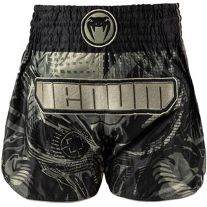 Venum Invader Muay Thai Kickboks Shorts Zwart Zand - L