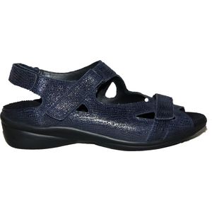 Durea - 7258 - Sandaal - Blauw - Wijdte E