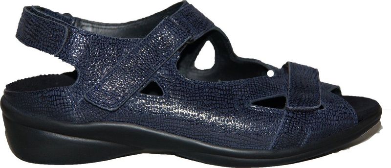 Durea - 7258 - Sandaal - Blauw - Wijdte E