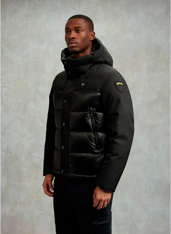 Blauer - Brook - Donsjack - Zwart - Waterafstotend - Met Vaste Capuchon