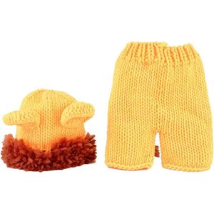 Allecto Plus - Baby Fotografie Kostuum Katoen Nieuw Baby Leeuw Kostuum Prop voor Fotografie Sessie Baby Newborn Kostuum Schattig.