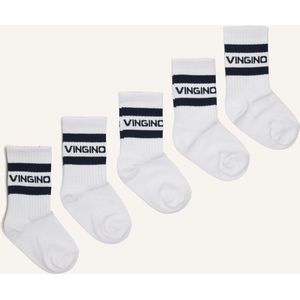 VINGINO - Sokken - Navy/Wit - 5 Pack