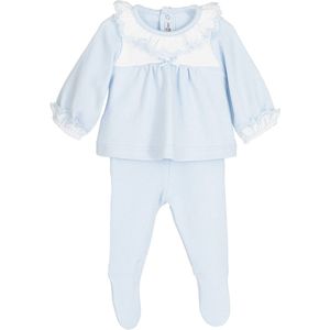 Calamaro - baby setje - blauw - newborn - prematuur - maat 44/46 (00M)