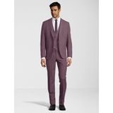 Steffen Klein - Driedelig Pak - Marineblauw - Slim Fit - Met Vest