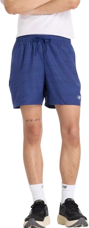 New Balance Se 5 ´´ Korte Broek Blauw L Man