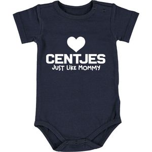 Love Centjes just like Mommy Jongens Rompertje | romper | baby | babykleding | babyrompertje | kado | cadeau