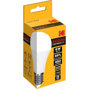 Kodak LED A60 E27 480lm Warm 6W Non Dim RC Driver