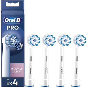 Oral-B Sensitive Ultra Thin EB60 – 4 stuks - Origineel - Zachte Borstelharen - Voor Oral-B - Tandenborstels