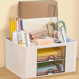 Kantoorbureau, organizer, pennenhouder, bureau, bureau-potloodhouder, organizer, pennenhouder, pennenkoker, bureau-accessoires, kantoorbenodigdheden, organisatiedecoratie