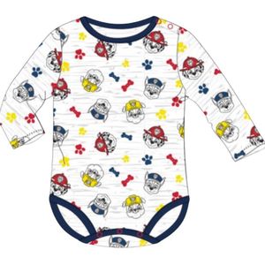 Paw Patrol - Rompertje - Katoen - Blauw - Unisex - Maat 86 (18 Maanden)