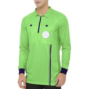Heren Officieel Voetbal Scheidsrechtersshirt met Lange Mouwen - Professioneel Uniform