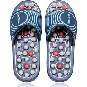 Voetenbad Acupressuur Massage Mat Slippers Schoenen Sandalen Verlichting van lage rugpijn Cadeau voor mannen vrouwen (05M)