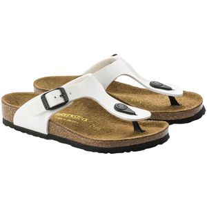 Birkenstock - Gizeh - Slippers - White - Smal - Kinderen