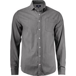 Cutter & Buck Ellensburg Denim Shirt Heren 352404 - Demin Grijs - S