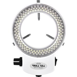 LED Ring Light Plastic with Power Adapter for Camera Microscope - White European Standard 220v - High Quality Content in .
