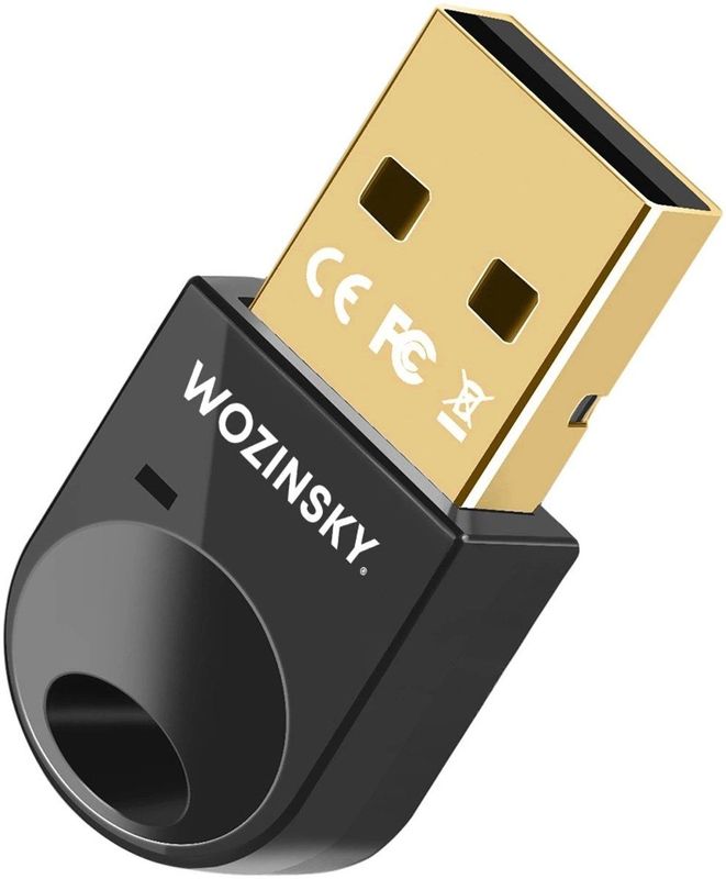 Wozinsky - WUSB54YS - Bluetooth 5.4 Adapter - Zwart - USB-A