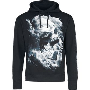 Spiral Grave Skies Hoodie Heren Trui met capuchon - zwart - XL