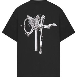 Off the Pitch - Loose Fit Tee - Zwart - T-shirt