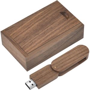 64 GB Houten USB-stick - Gegevensopslag en Flashdrive voor Bruiloften en Familie