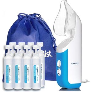 Draagbare Inhalator en Vernevelaar voor Sinus en Neusdrogen - Stoominhalator en Bevochtiger voor Ontspanning en Allergieën