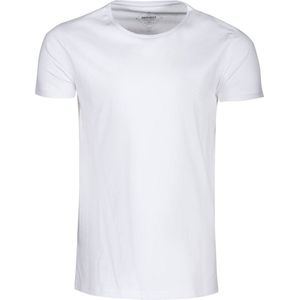 Harvest Twoville Organic Slub U-neck White