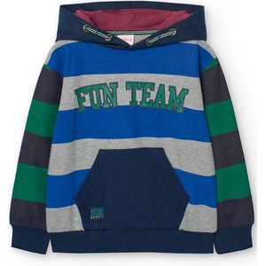 Boboli - Fleece Hoodie - Veelkleurig - Jongens