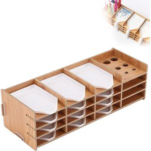 Schilderij Dienblad van Houten Steentjes - Kraal Sorteren Trays voor Diamant Schilderen Accessoires